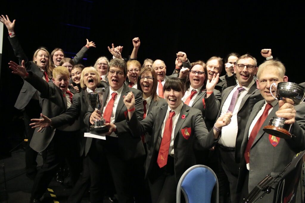 DMA Brass Band win best 2nd section at the North of England Brass Band Championships March 2023