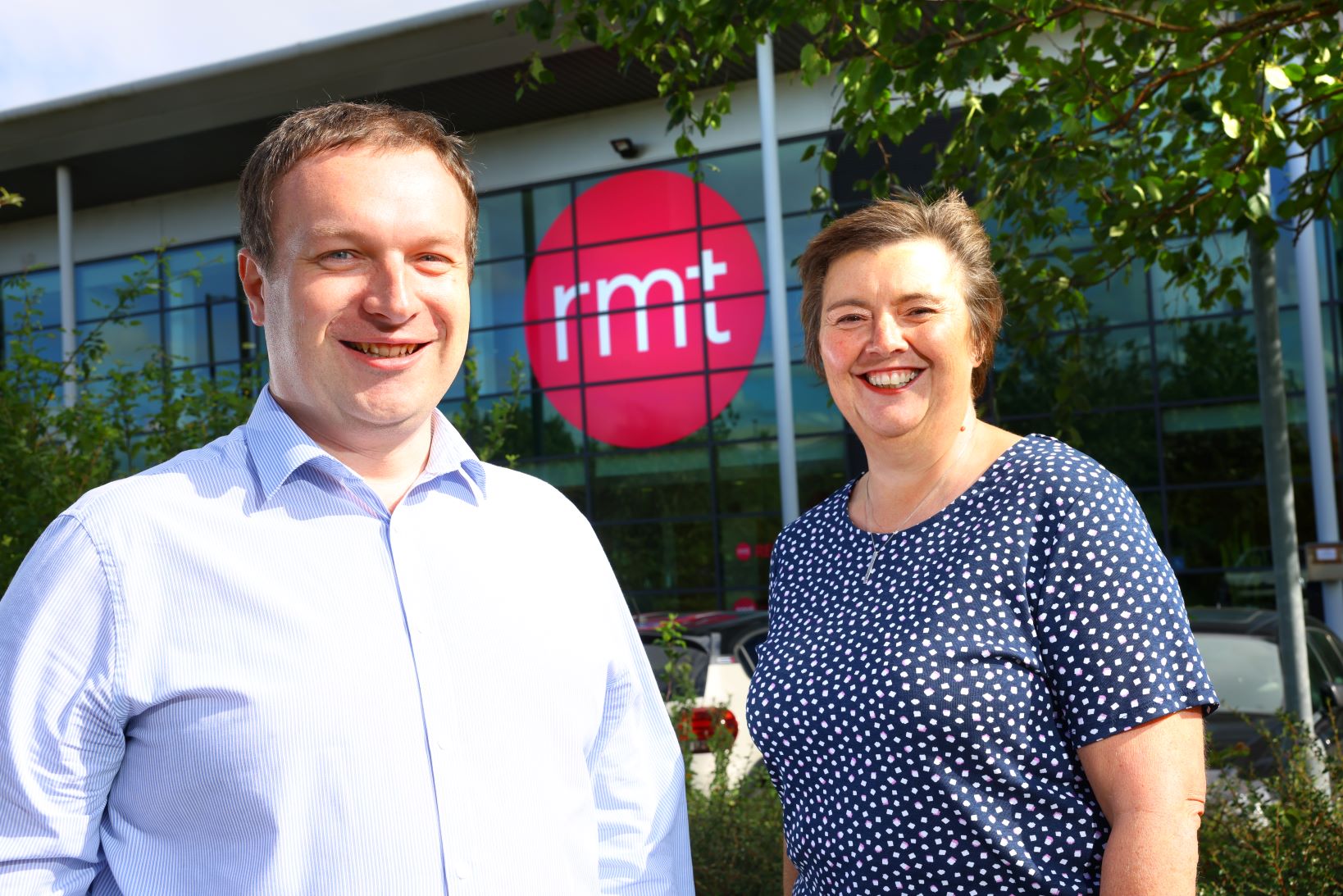 David Gibb and Claire Douglass of RMT Healthcare