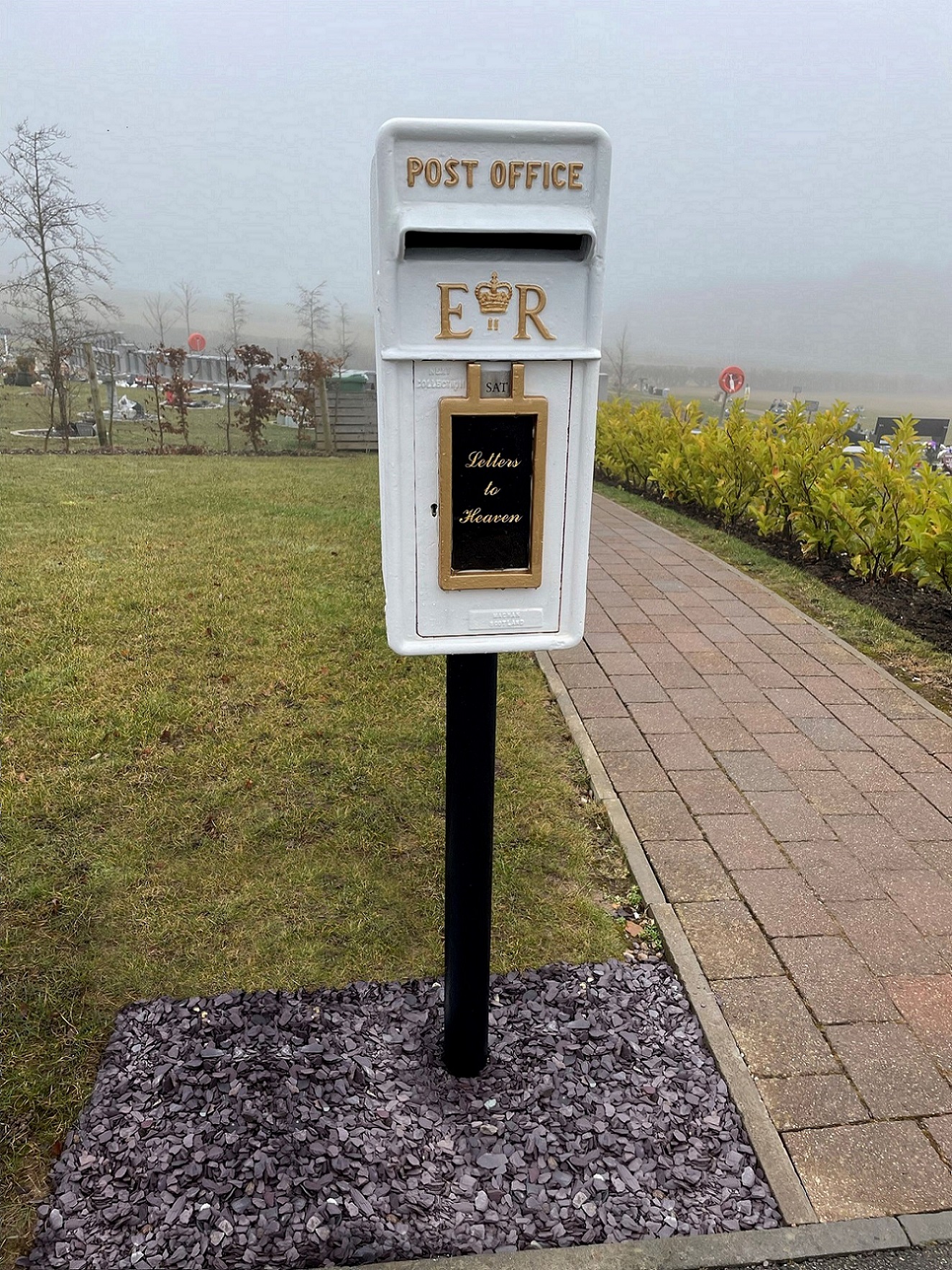 A Westerleigh Group memorial post box