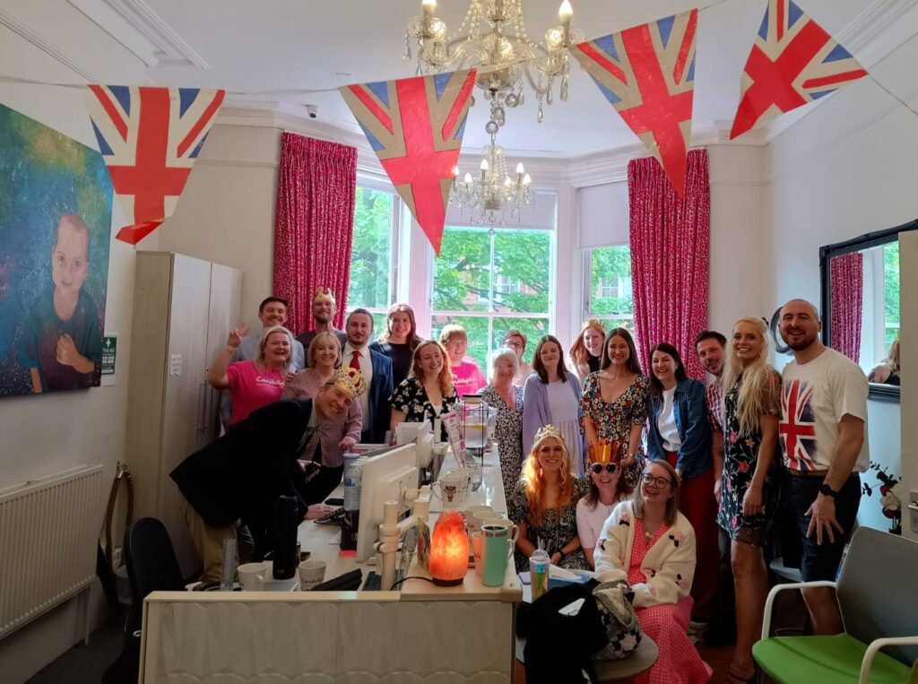 Children’s charity Candlelighters team proudly attend Palace Garden Party. North East Connected
