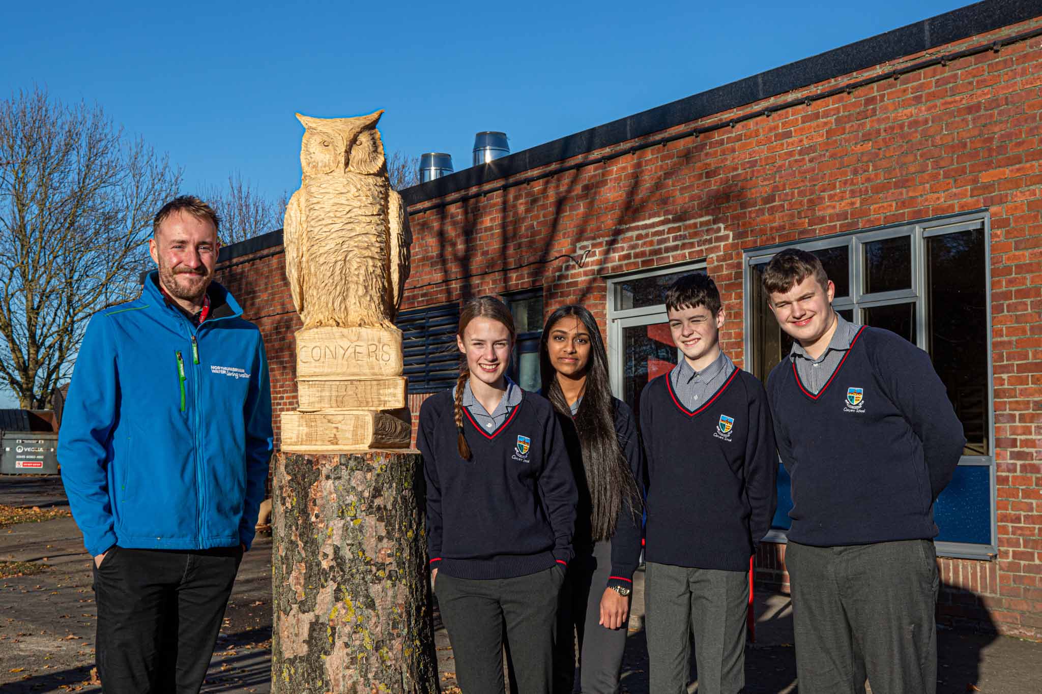 Conyers School owl smaller