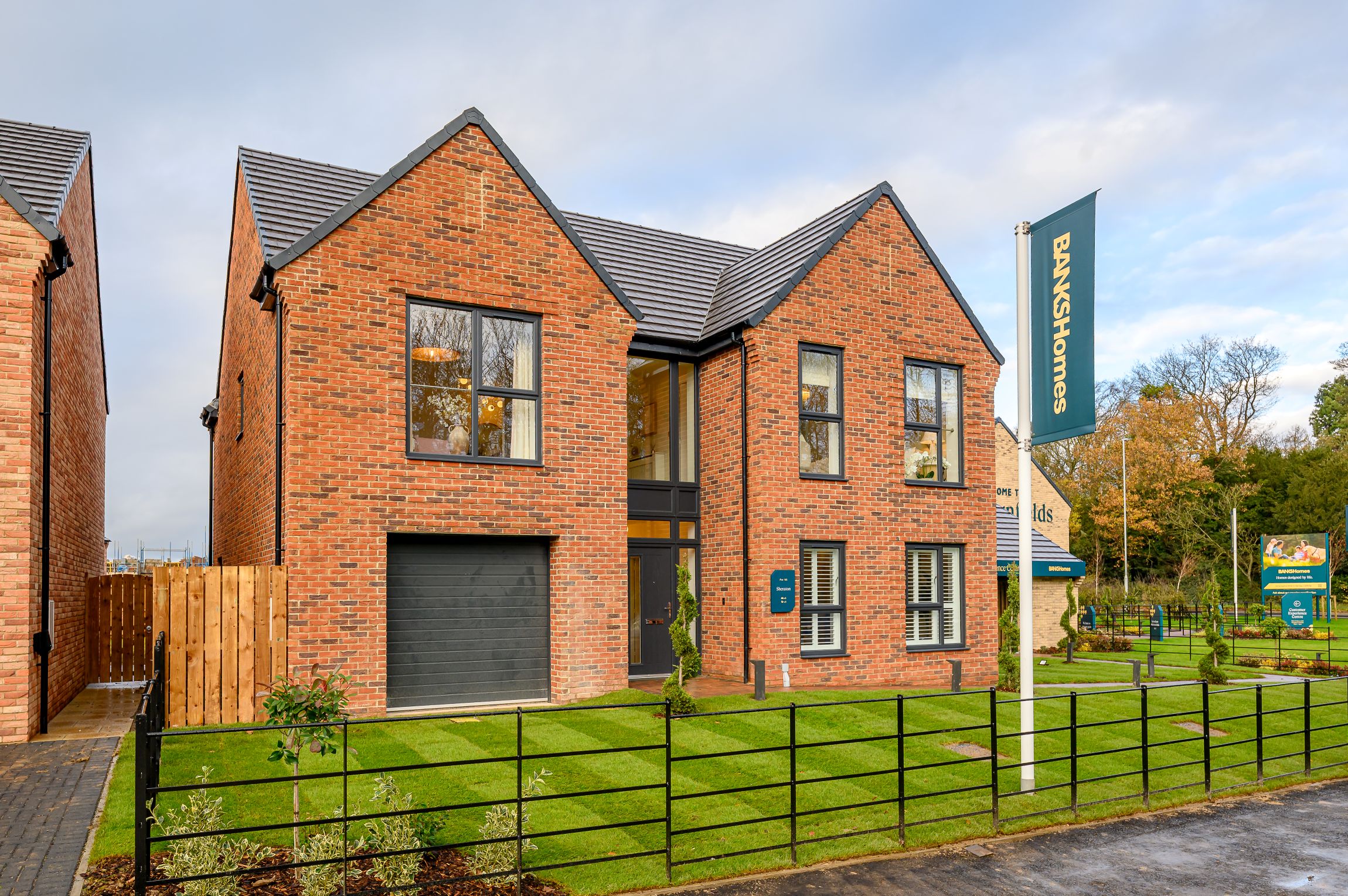 One of the show homes at Banks Homes' Cornfields development in Yarm